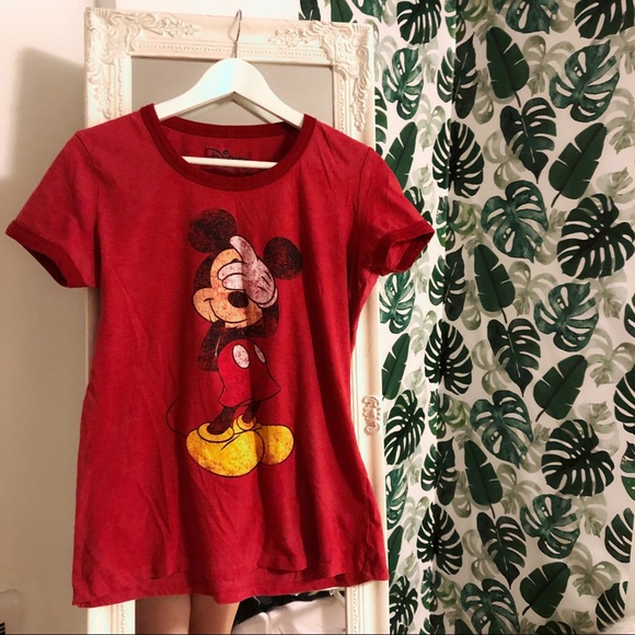Authentic Disney Mickey Mouse t shirt - Picture 1 of 3